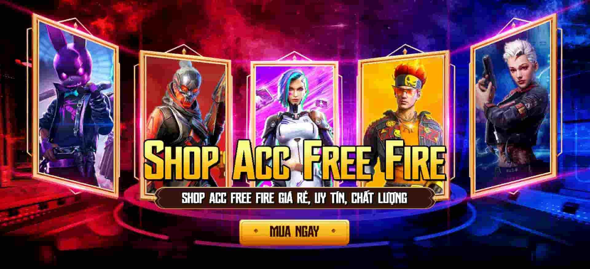 Cho Acc Free Fire miễn phí  Tặng ACC FF Free VIP Mới 072023
